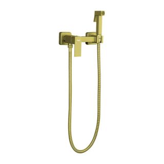 Гигиенический душ со смесителем Frap F7504-3 Золотой сатин